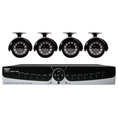 Night Owl Poseidon-45 Surveillance System - 8 Channels, 4 Cameras - Sam's  Club