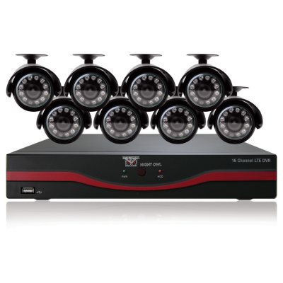 Night Owl 16 Channel Security System with 8 x 420TVL Cameras, 30' Night  Vision, and 500GB DVR - Sam's Club