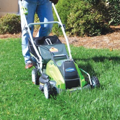 Greenworks G-MAX 40V Cordless Lawn Mower, 16in. Deck, Model# 25322