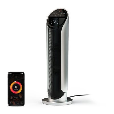 Atomi Smart WiFi Silver Tower Heater
