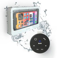 Atomi Bluetooth Shower Speaker + Phone Mount Combo