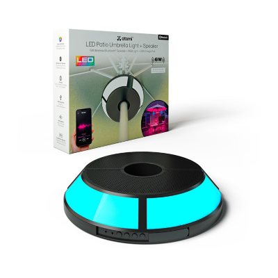 Atomi LED Patio Umbrella Light + 6W Speaker Sam's Club