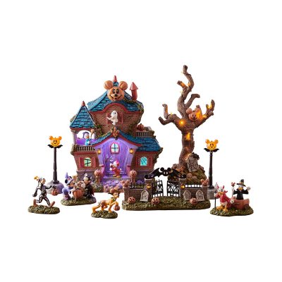 Sale Disney Halloween Village Set