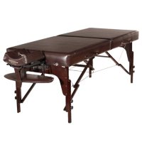 Master Massage 31" Carlyle Portable Massage Table Package, Chocolate