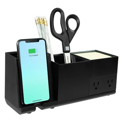 Amridge Wireless Charging Desk Organizer
