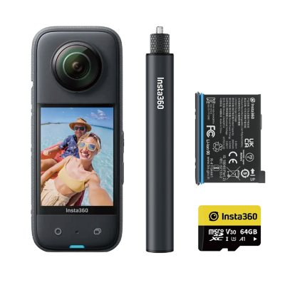 Pack de cámara Insta360 X3 - Negro - Apple (ES)