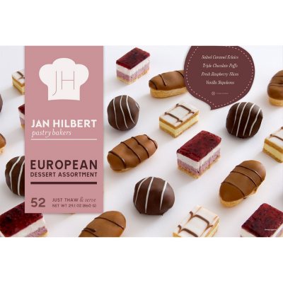 Jan Hilbert European Dessert Assortment (52 ct.) - Sam's Club