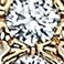 Yellow Gold, variant on 0.71 CT. T.W. Diamond Cross Pendant in 14K Gold
