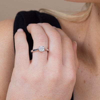 0.23 CT. T.W. Diamond Ring in 14K Gold - Sam's Club 0.23 CT. T.W. Diamond Ring in 14K Gold - Sam's Club