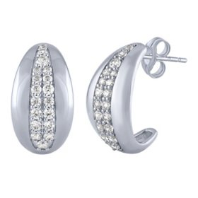 0.96 CT. T.W. Diamond Earrings in 14K Gold