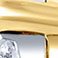 Yellow Gold, variant on 0.23 CT. T.W. Round Cut Cluster Diamond Stud Earrings in 14K Gold