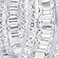 White Gold, variant on 0.96CT. T.W. Inside Out Diamond Hoop Earrings in 14K Gold