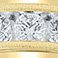 Yellow Gold, variant on 0.96CT. T.W. Round Cut 5-Stone Mens Diamond Band in 14K Gold
