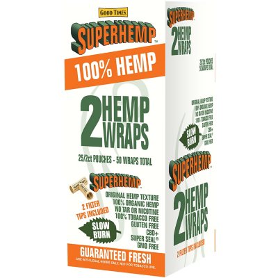 do hemp wraps burn slow