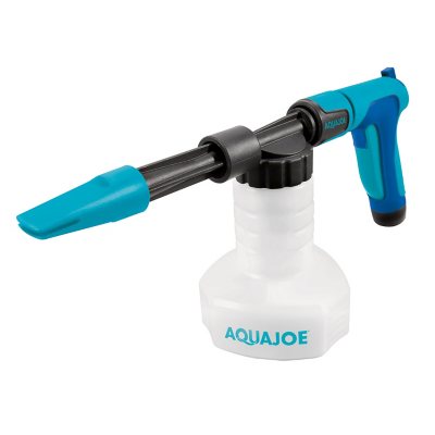 Aqua Joe 2-in-1 Hose-Powered Adjustable Foam Cannon Spray Gun