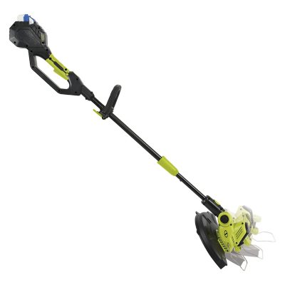 Sun Joe 24-volt 10-in Straight Shaft Battery String Trimmer 2 Ah (Battery  and Charger Included) in the String Trimmers department at