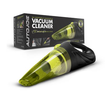 Auto Joe 12-Volt Portable Handheld Car Vacuum Cleaner, HEPA Filters &  Storage Bag, Detailing Kit 