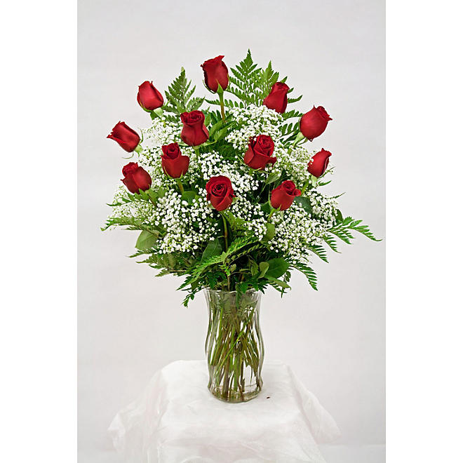 Member's Mark, Red Rose Bouquet 12 stem