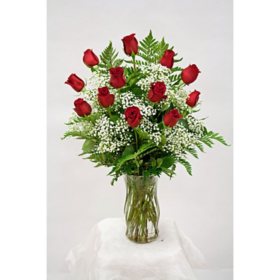 Member's Mark, Red Rose Bouquet 12 stem