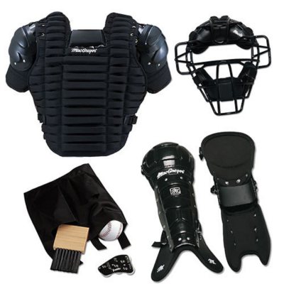 Baseball Umpire Gear Set Mask Chest Protector Leg Guards & More by MacGregor for sale online 