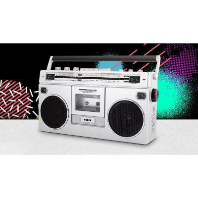 ION Boombox Deluxe Bluetooth Speaker Goes Back to the '80s