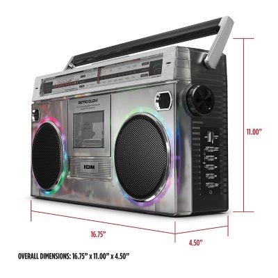 Fashion boombox retro bluetooth