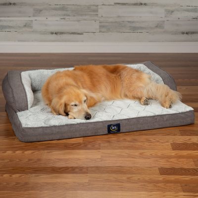 Serta XL Luxury Sleeper Sofa Pet Bed, 43