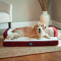 Serta XL Luxury Sleeper Sofa Pet Bed, 43" x 30" (Choose Your Color)