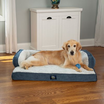 Serta XL Luxury Sleeper Sofa Pet Bed, 43" x 30" 