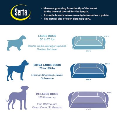 Serta perfect sleeper outlet oval couch pet bed