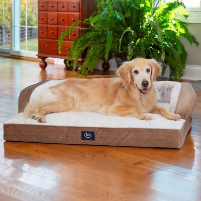 Serta Luxury Sleeper Sofa Pet Bed Choose Size Color Sam s Club