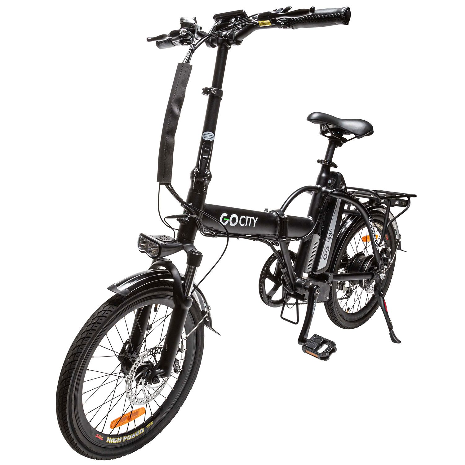 GoCityBike All Terrain Electric Bicycle with 500W Removable 48v 10AH Lithium-Ion Battery