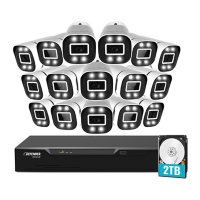Defender Ultra HD 4K (8MP) 4TB Wired Security System with 16 Night Vision Cameras