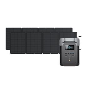 EcoFlow DELTA 2 950 with 2pcs 110W Solar Panel 