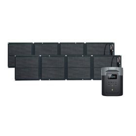 EcoFlow DELTA 2 Max 1900 LFP Portable Power Station with 2 pcs 110W Solar Panel