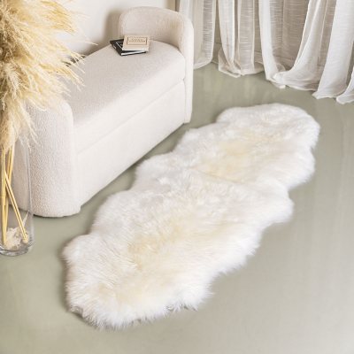 Genuine discount sheepskin blanket