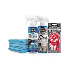 Chemical Guys Interior Cleaning Kit with Hanging Air Fresheners (8 Piece)