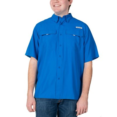Habit Men's UPF 40+ UV Protection Short-Sleeve Fishing Shirt
