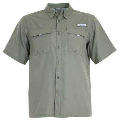 Habit Men's UPF 40+ UV Protection Short-Sleeve Fishing Shirt