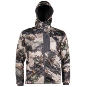 Habit Men's Rain-Factor Sherpa Shell Jacket with Hood, Assorted Colors & Sizes