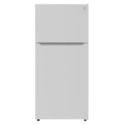 Kenmore 18.1 cu. ft. Top Mount Refrigerator w/ Pocket Handle - White:- White