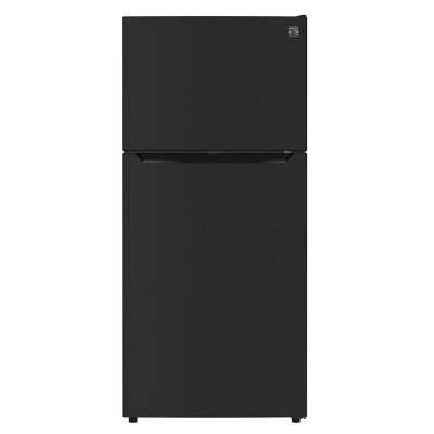 Kenmore 18.1 cu. ft. Top Mount Refrigerator w/ Pocket Handle - Black:- Black