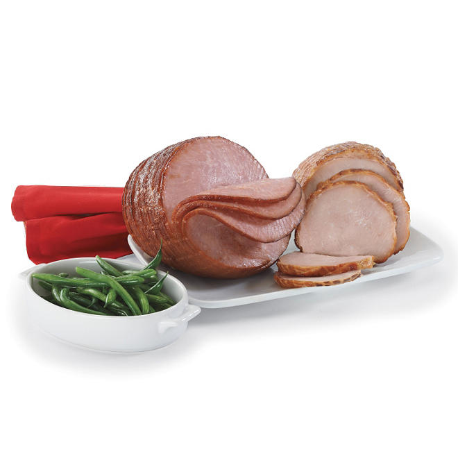 Smithfield Boneless Spiral Ham (3-4 lb.) and Petite Smoked Turkey Breast (3-4 lb.) Combination