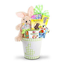 Gingham Easter Gift Basket