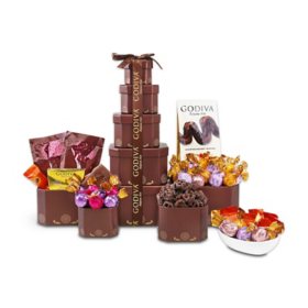  Elegant Godiva Chocolate Tower