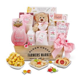 Alder Creek Gift Baskets Relax and Unwind Gift Crate