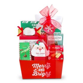 Merry & Bright Holiday Gift Basket