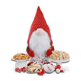 Alder Creek Gift Baskets Holiday Gnome Gift Tower
