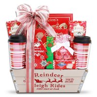 Alder Creek Gift Baskets Reindeer Sleigh Rides Gift