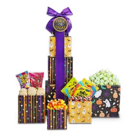 Alder Creek Gift Baskets Spooky Sweets Halloween Gift Tower